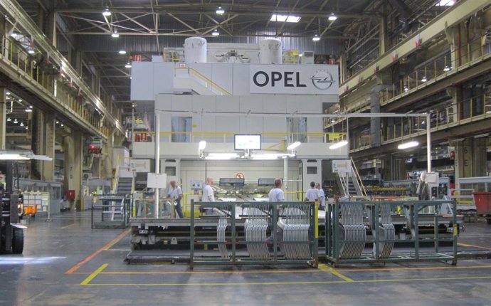 Planta de Opel en Figueruelas.