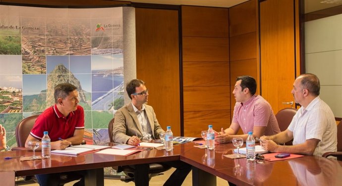 Un instante de la reunión