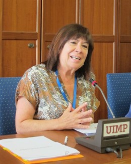 Cristina Narbona en la UIMP