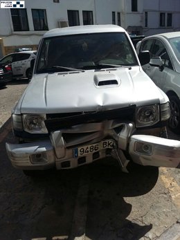 Estado en el que quedó el vehículo