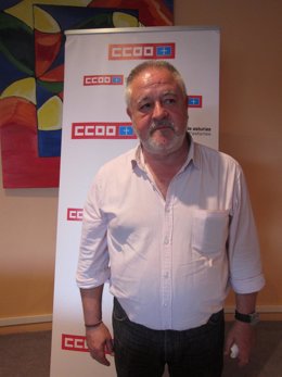 Antonio Pino, secretario general de ccoo en Asturias