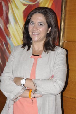 La portavoz de C's en las Cortes de Aragón, Susana Gaspar. 