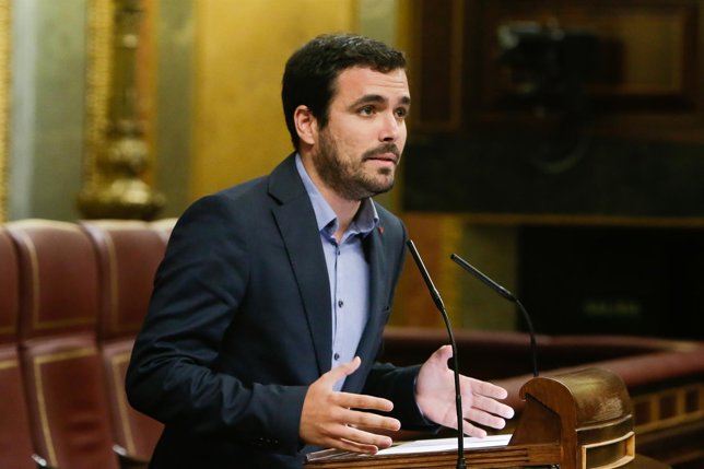 Alberto Garzón, diputado de Izquierda Unida 