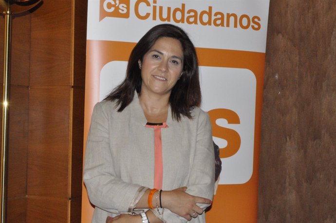 La portavoz parlamentaria de C's Aragón, Susana Gaspar.