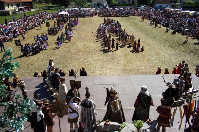 Escena de las Guerras Cántabras