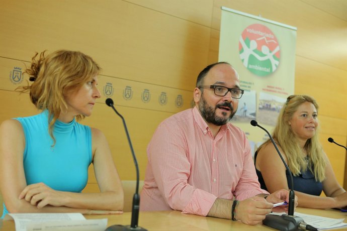 Rueda de prensa de las actividades de voluntariado ambiental