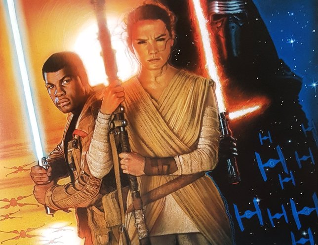 Imagen del cartel de 'Star Wars: El despertar de la Fuerza'