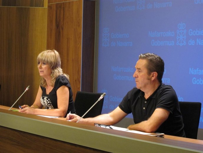 Ana Ollo y Peio Pellejero.