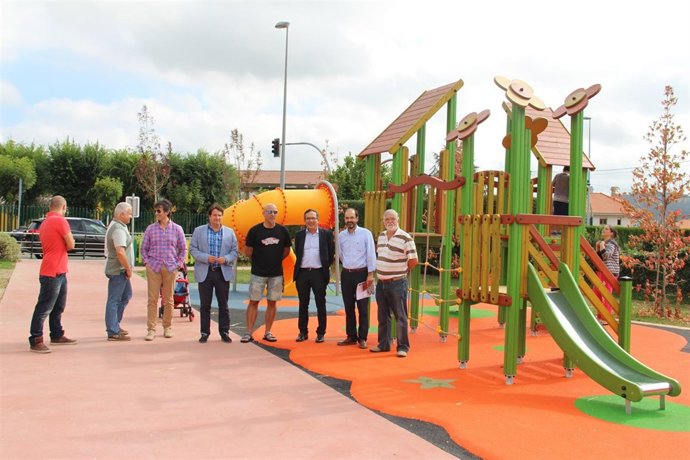 Inauguración del parque de Ganzo