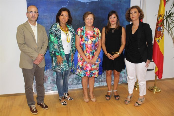 La consejera con Proyecto Hombre 