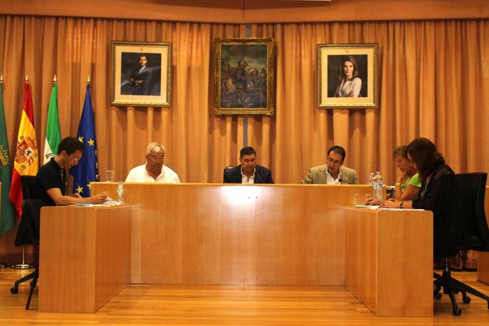 Pleno de Ayuntamiento de Vélez-Málaga.