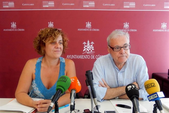 Doblas y Aumente durante la rueda de prensa