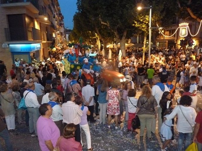Fiestas patronales en Barbastro (Huesca)