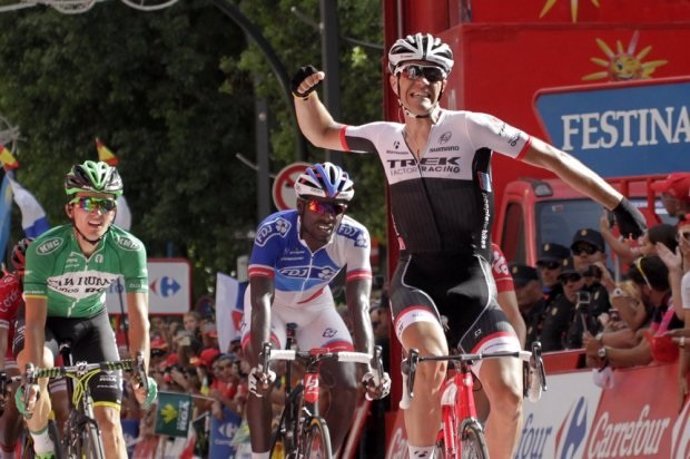 Jasper Stuyven, ganador de la octava etapa de la Vuelta a España