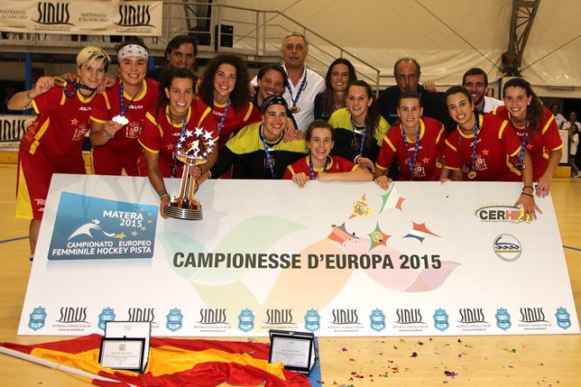 España, campeona de Europa de hockey sobre patines