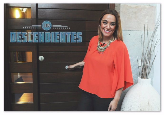 Toñi Moreno, presentadora de 'Los Descendientes'