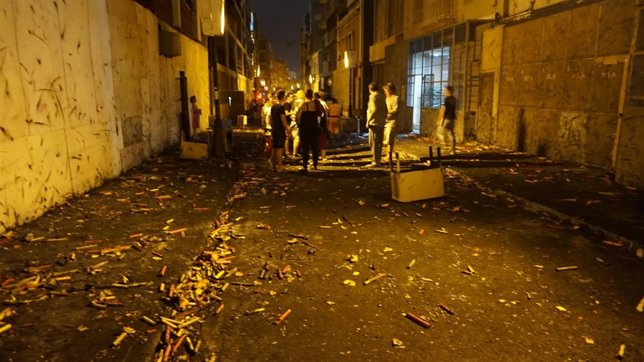 Imagen de Paterna tras la cordà