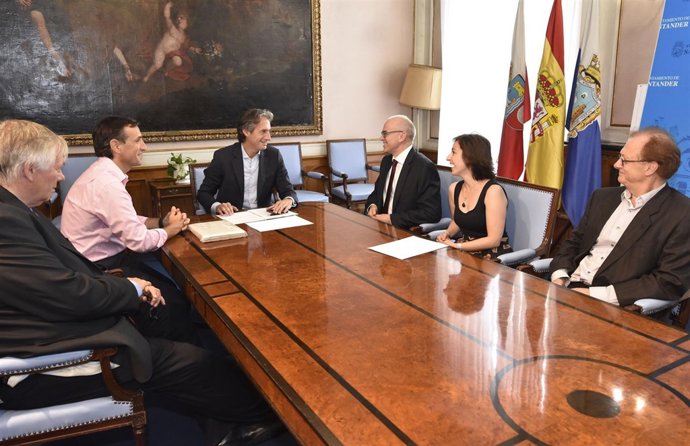 Reunión con la delegación de Greenwich