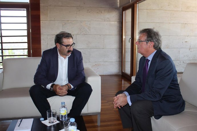 Fernández y el rector