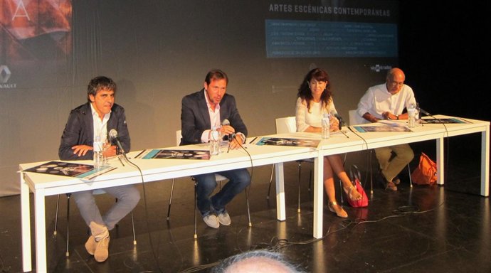Alfonso Ordóñez, Oscar Puente, Ana Redondo y Javier Martínez en la presentación
