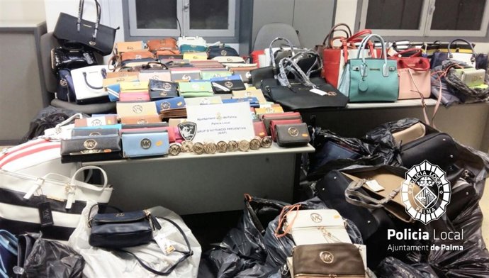 Productos de imitación incautados 