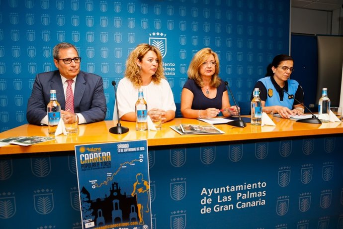 Presentación de la carrera popular benéfica a Teror