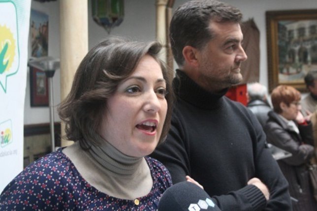 Carmen Pérez junto a Antonio Maíllo