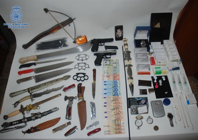 Objetos intervenidos