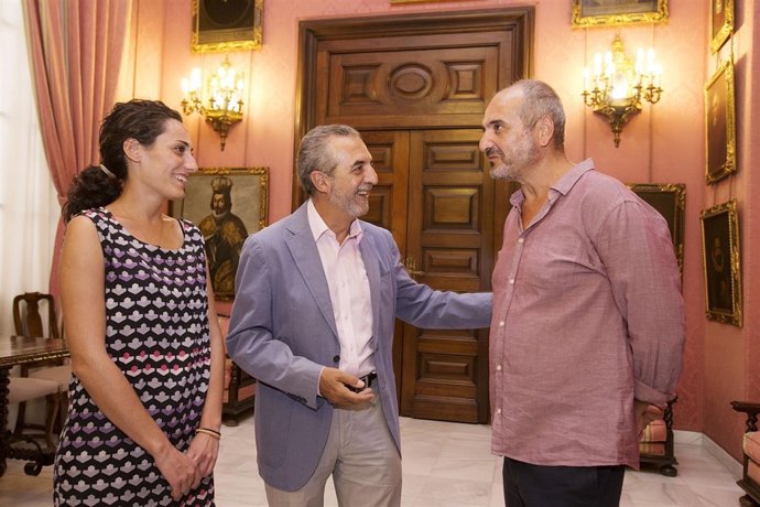Reunión en el Ayuntamiento.