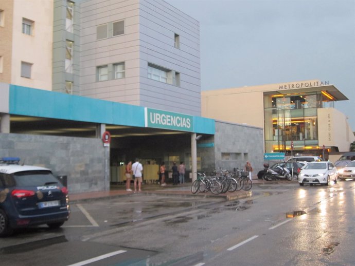 Entrada de Urgencias del Hospital Miguiel Servet de Zaragoza