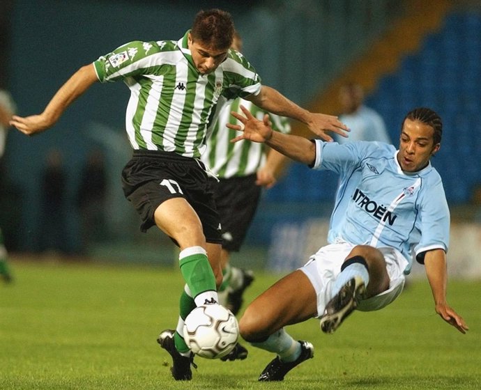 Joaquín en su etapa como jugador del Real Betis