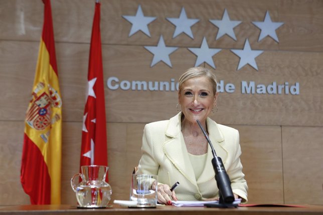 Cristina Cifuentes en el Consejo de Gobierno