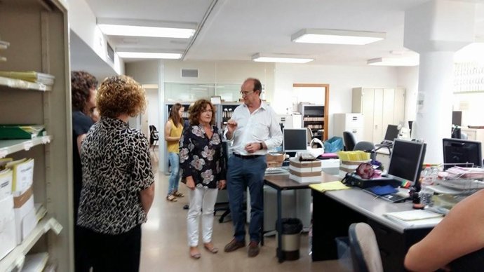 María Victoria Broto visita la Dirección Provincial del IASS