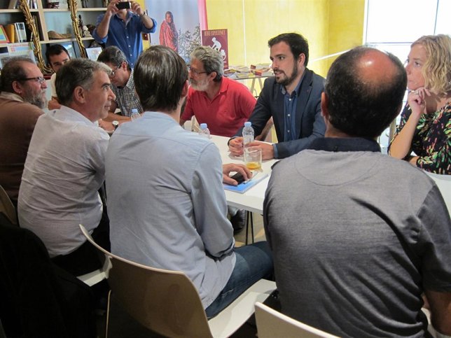 Reunión IU Federal CHA e IU-Aragón para hacer balance de la legislatura 