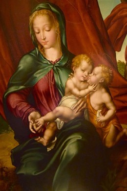 La Virgen con el Niño y San Juanito