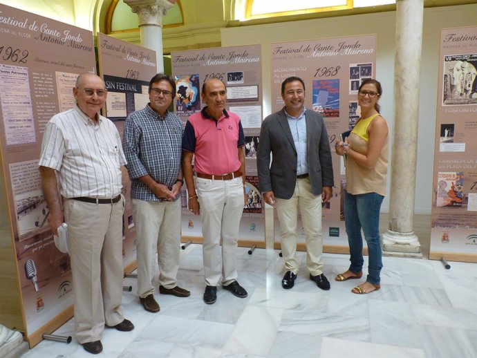 Inauguración de la muestra.