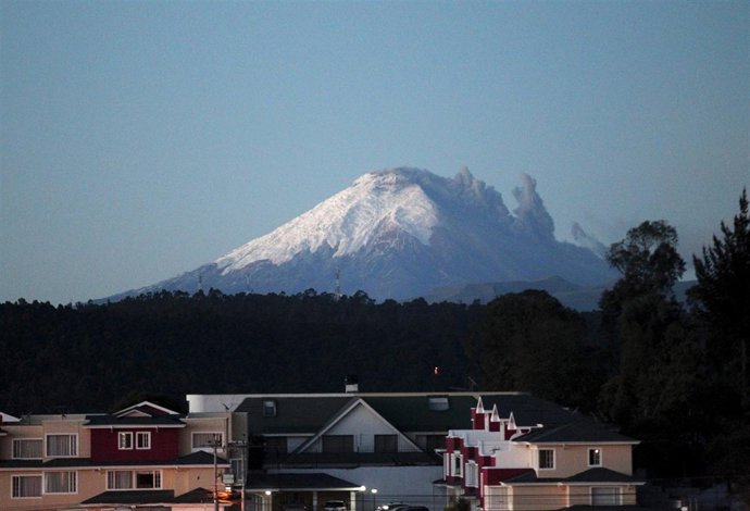 The Cotopaxi volcano, one of the world's highest active volcanoes