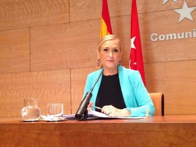 Cristina Cifuentes, presidenta de la Comunidad de Madrid
