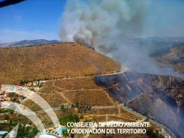 Incendio declaraden Cenes de la Vega