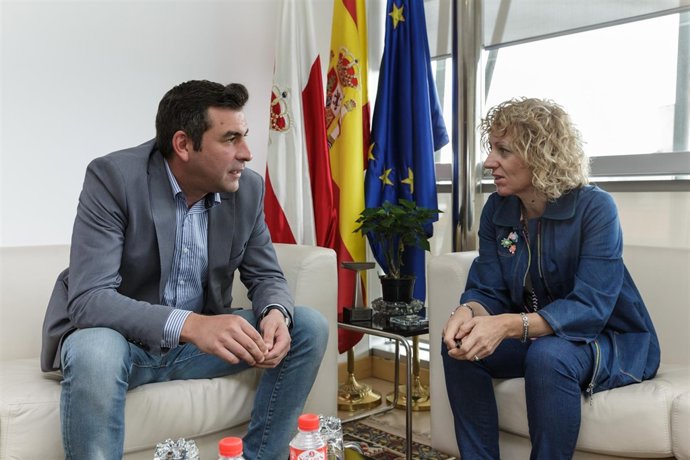 El alcalde con la vicepresidenta