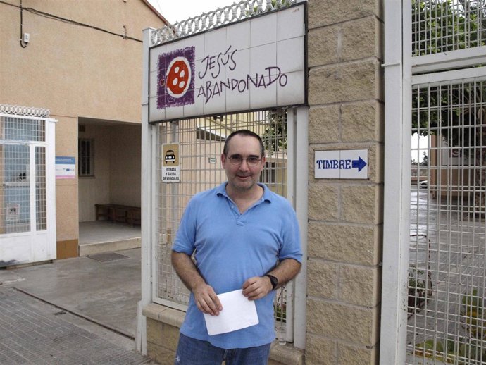 Trabajador social de la Fundación Jesús Abandonado, Enric Pastor