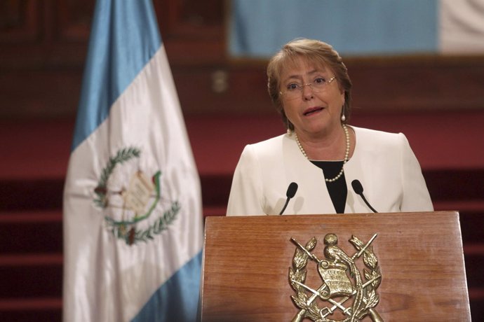 Michelle Bachelet.