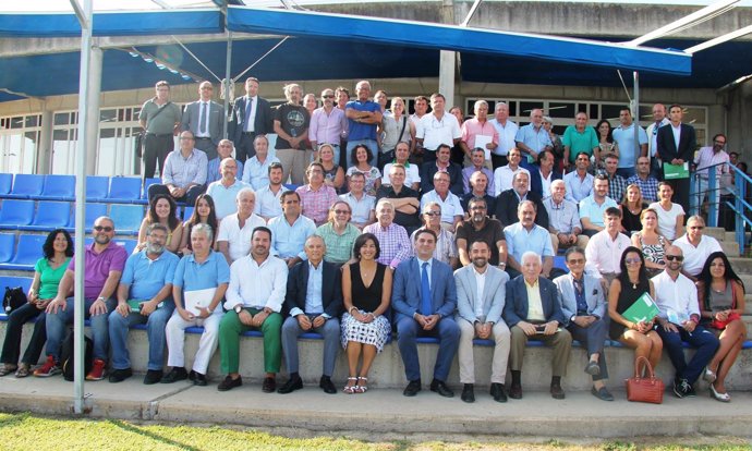 Reunión de Junta con federaciones andaluzas deportivas.