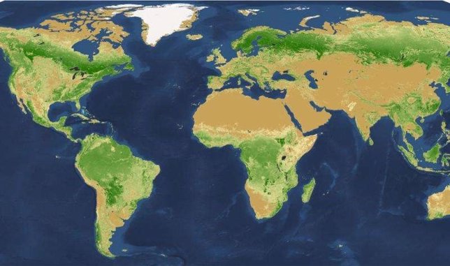Distribución mundial de árboles
