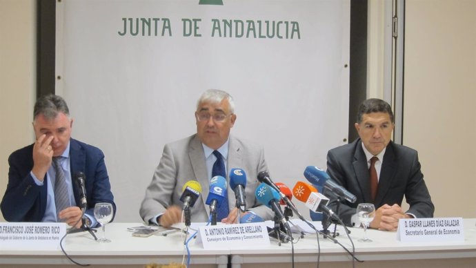 El consejero de Economía, Antonio Ramírez de Arellano.