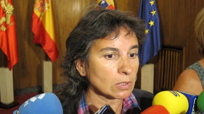 La consejera de Derechos Sociales del Ayuntamiento de Zaragoza, Luisa Broto