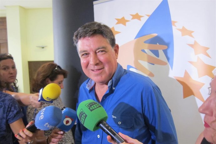 El presidente del Scrats, José Manuel Claver