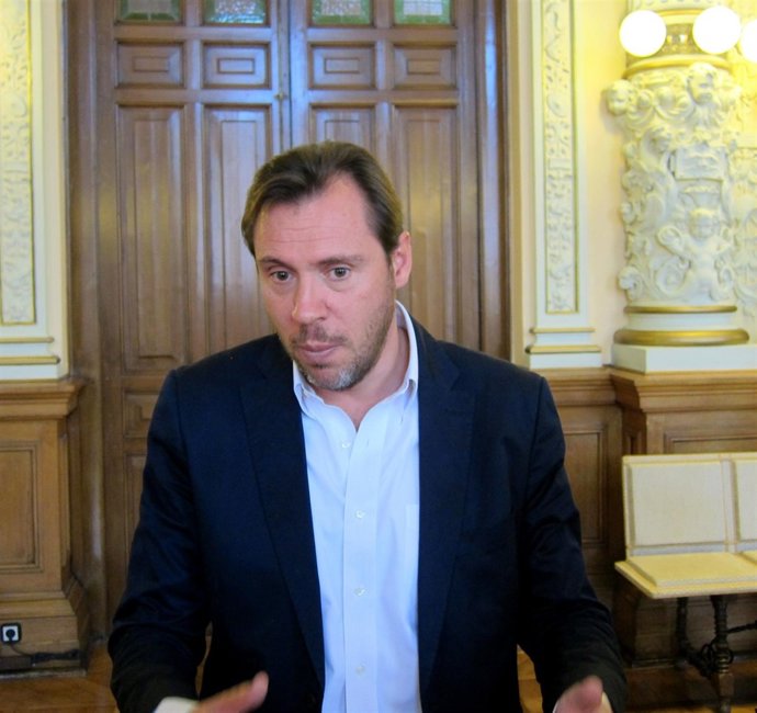 El alcalde de Valladolid, Óscar Puente, en el Ayuntamiento de Valladolid