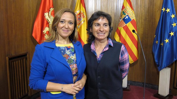 Mayte Pérez y Luisa Broto