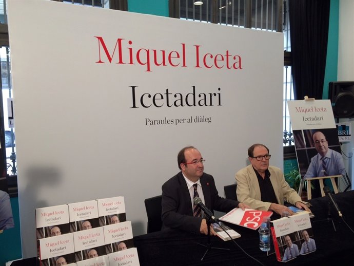 Miquel Iceta (PSC) prof.Jordi Llovet